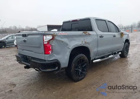 2024 Chevrolet Silverado 1500 4Wd Short Bed Lt Trail Boss из США, поврежденный, VIN 3GCUDFED2RG154724